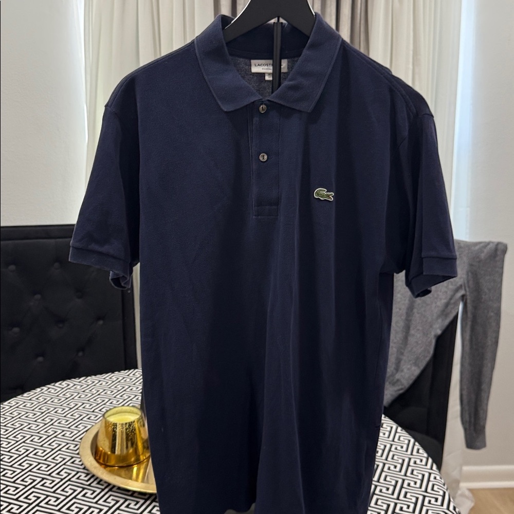 Lacoste Dark Blue Polo Shirt